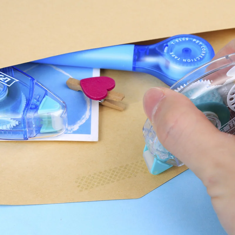 8mm*8m Adhesive Double-sided Tape Removeable Dot Glue Tape Roller