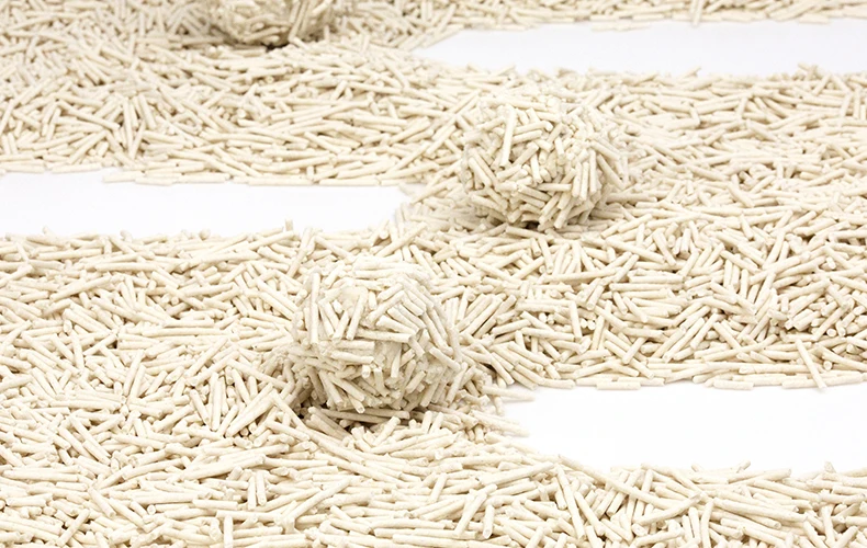 15 Years Cat Litter Factory OEM ODM Best selling 2.5KG Fragrant clumping Deodorization High Solubility plant tofu cat litter