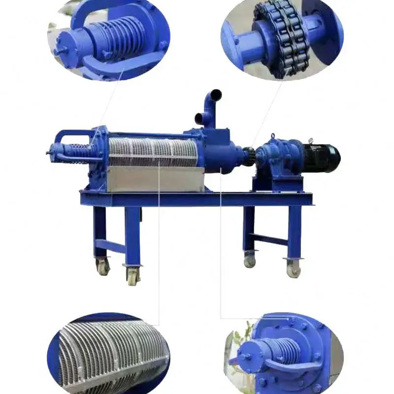 Professional Screw Press Separator Separators For Cow Bedding