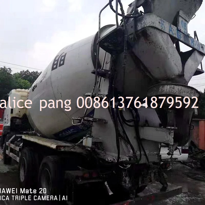 
10 cubic meters Japan hino 700 concrete mixer truck 