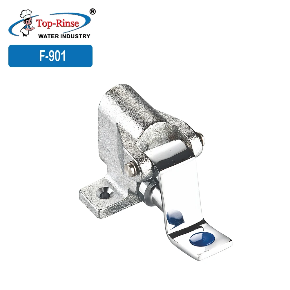 F-901 однократная кнопка, латунный Педальный кран для кухонной раковины и раковины