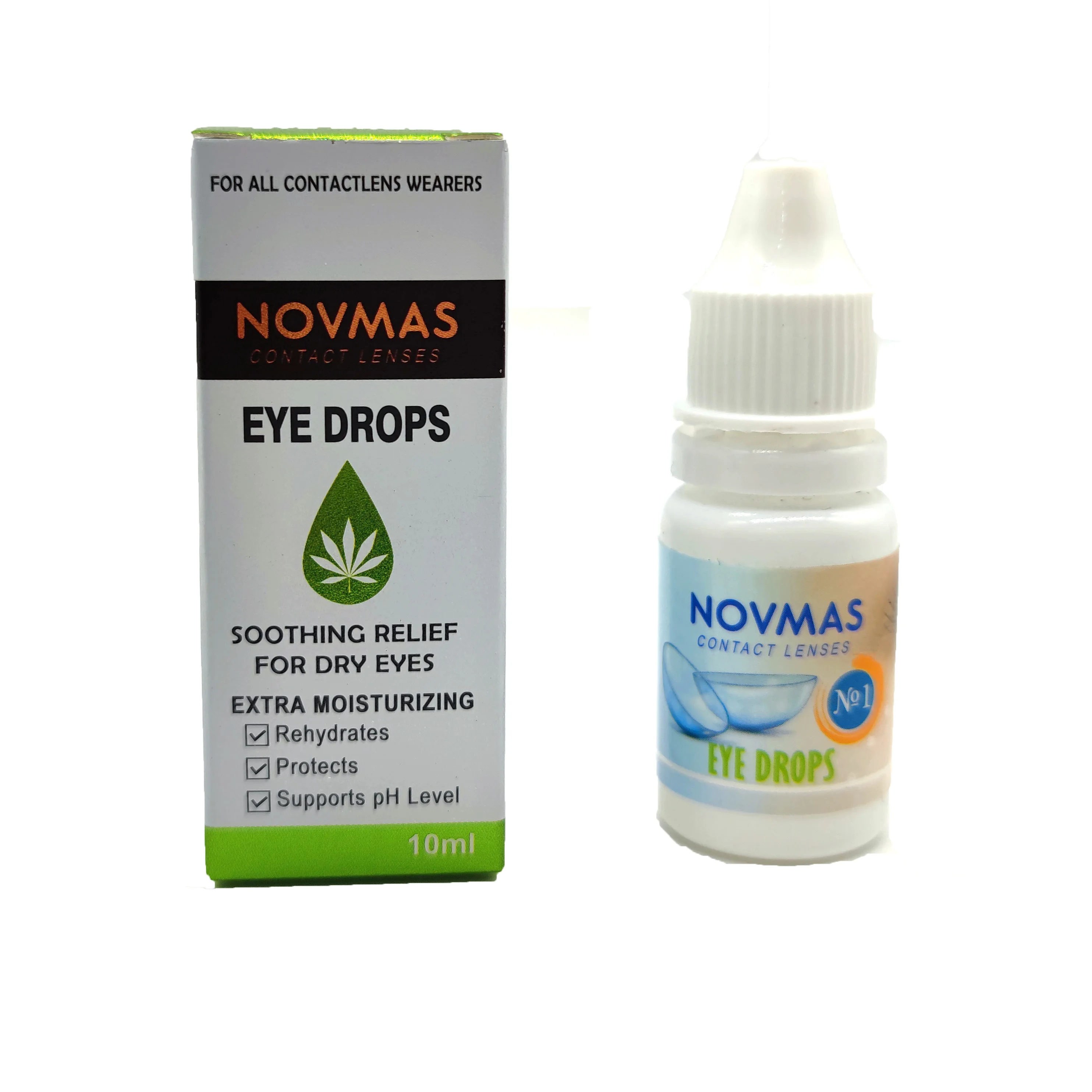 
Novmas Contact Lenses Solution High Quality Safe Cheap Price Color Eye Contact Lenses Solution 