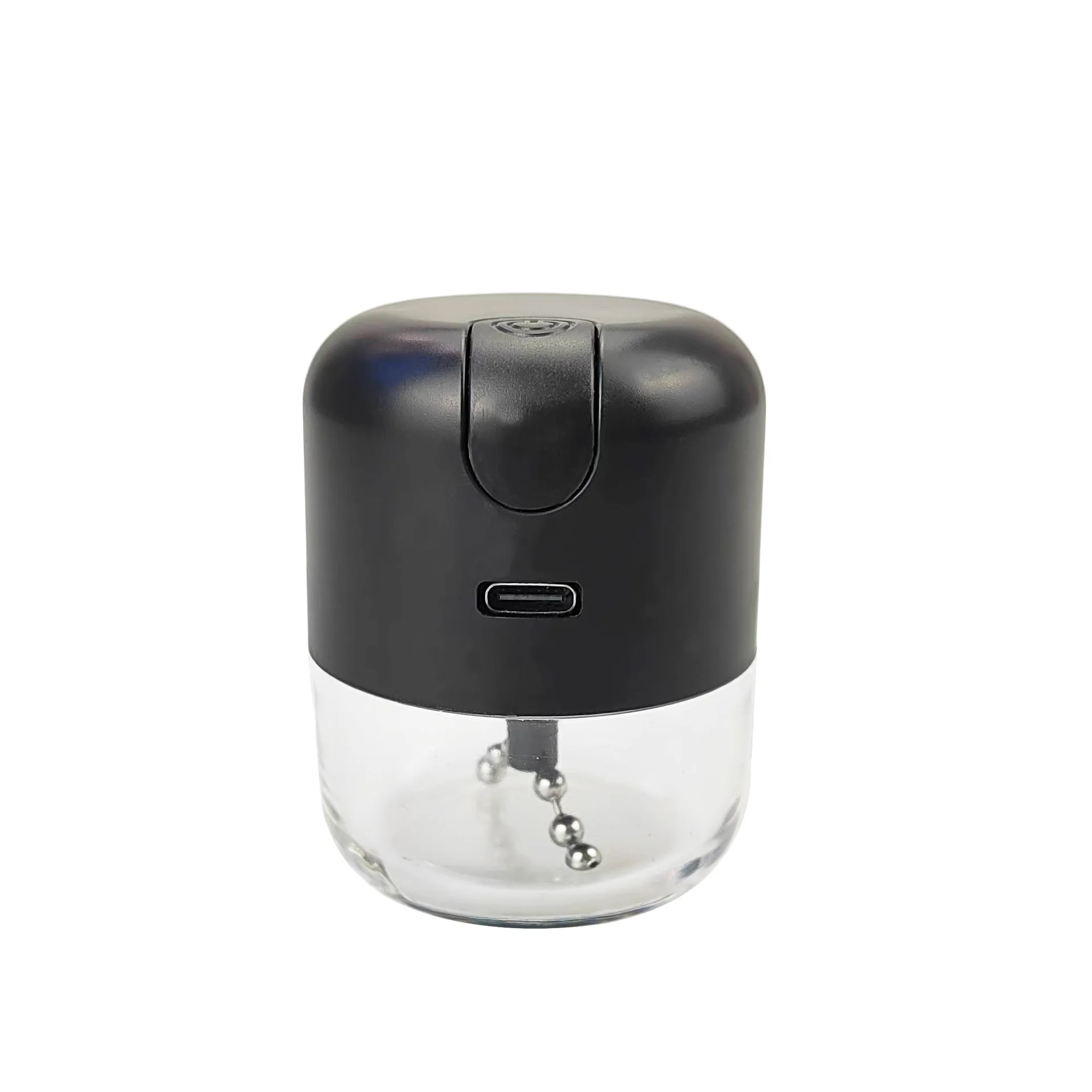 2024 New Arrival Mini USB Electric Chain Grinder  Hot Selling Rechargeable Herb Grinder