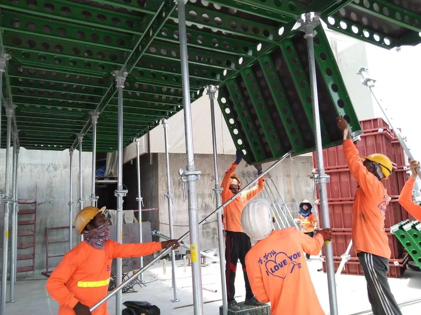 Green Formwork Panel Prop early striping  Formwork System for Concrete Construction