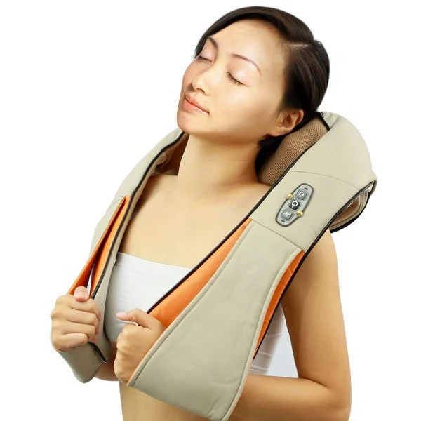massage shiatsu belt back and neck shiatsu infrared massage cushion kiki neck massager
