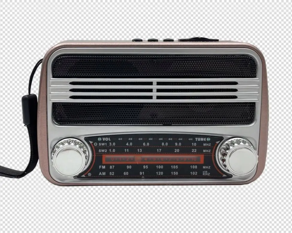 New Pluggable Radio Muitiband Usb Solar With Flashlight