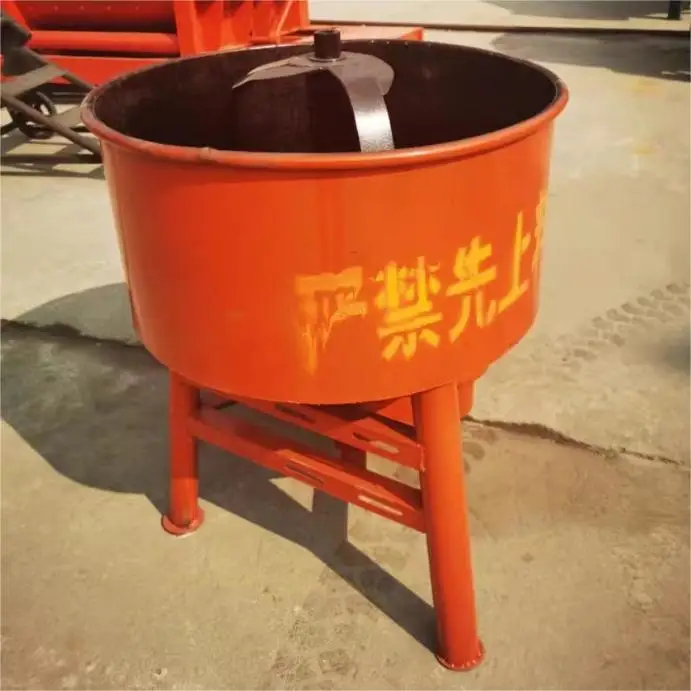 Flat Mouth Mixer Vertical Concrete Mixer Disk Flat Mouth Mixer For Making Bricks
