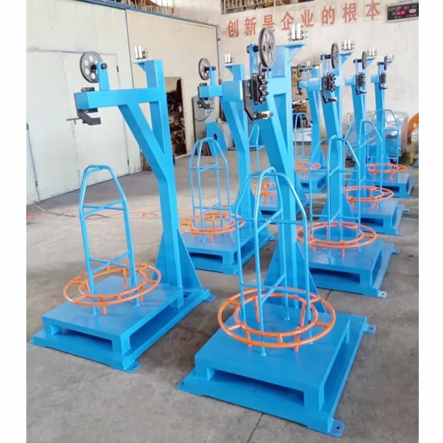 Coil type steel wire pay-off for steel wire armoring production line