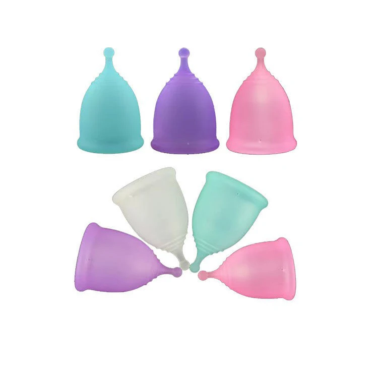 Reusable Medical Grade Silicone Organic Wholesale Ladies Silicone Menstrual Cup For Woman Period