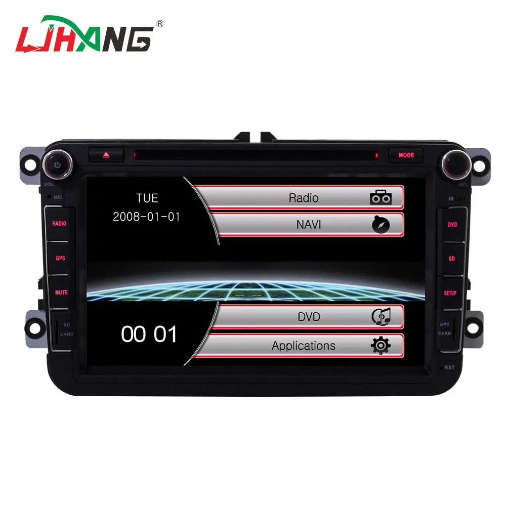 LJHANG car dvd for Volkswagen /Magotan/Caddy/Passat b6/Sagitat/Golf 5/Tiguan/Touran/Jetta/Sooda/Seat radio gps navigation stereo