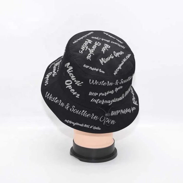 Outdoor tennis fisherman hat fashion tennis watching sun protection fisherman hat New embroidered fisherman hat