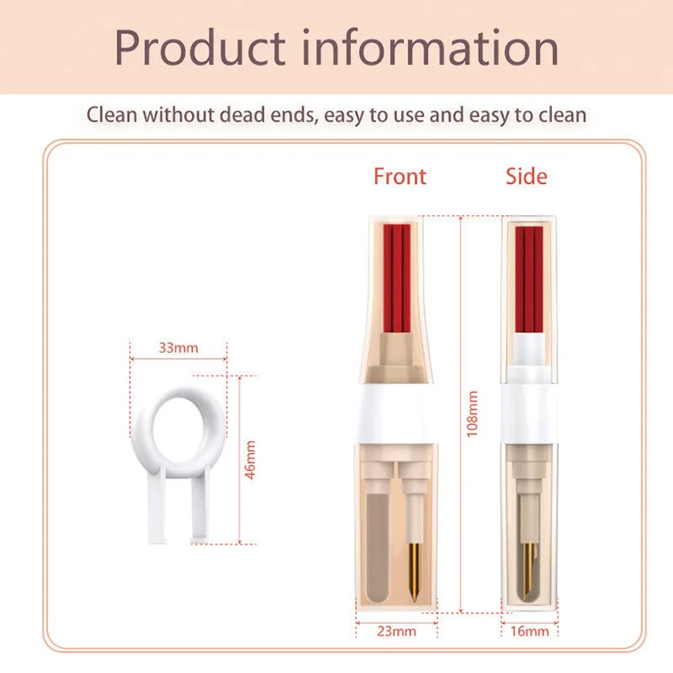 3in1 keyboard earphone cleaning tool pen brush set clean multi function tools earphone cleaning kit for airpods pro