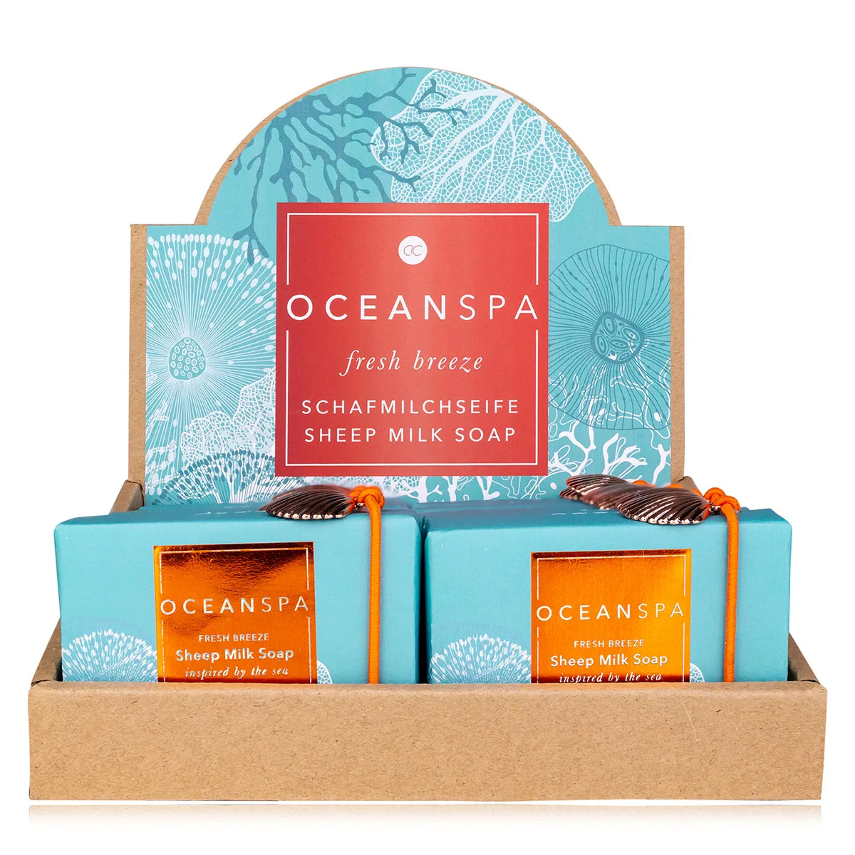 Accentra Brand Ocean Spa In Paper Packaging Sheep Milk Handmade Custom Private Label Hotel Soap Manufacturer