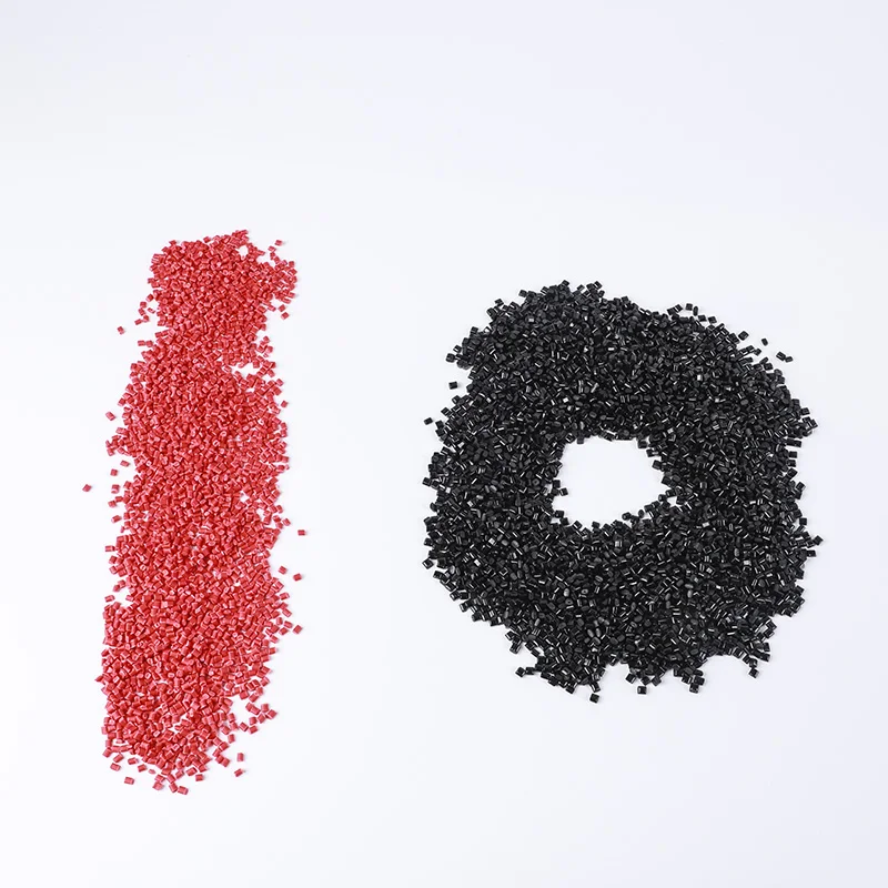 Lisheng nylon resin PA6  carbon fibre Reinforced Pellets Polyamide Black PA6/ PA66 Nylon Granules