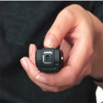 consumer electronics digital voice recorder with LCD screen and rotated camera