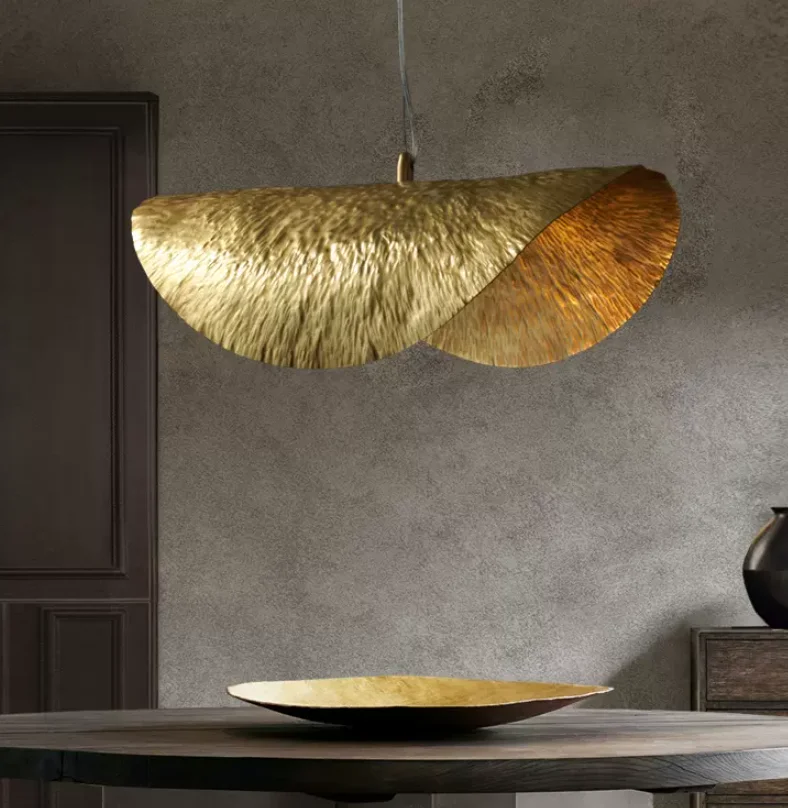 Nordic lotus chandelier personality creative art light luxury lighting designer bar restaurant clothing store chandelier