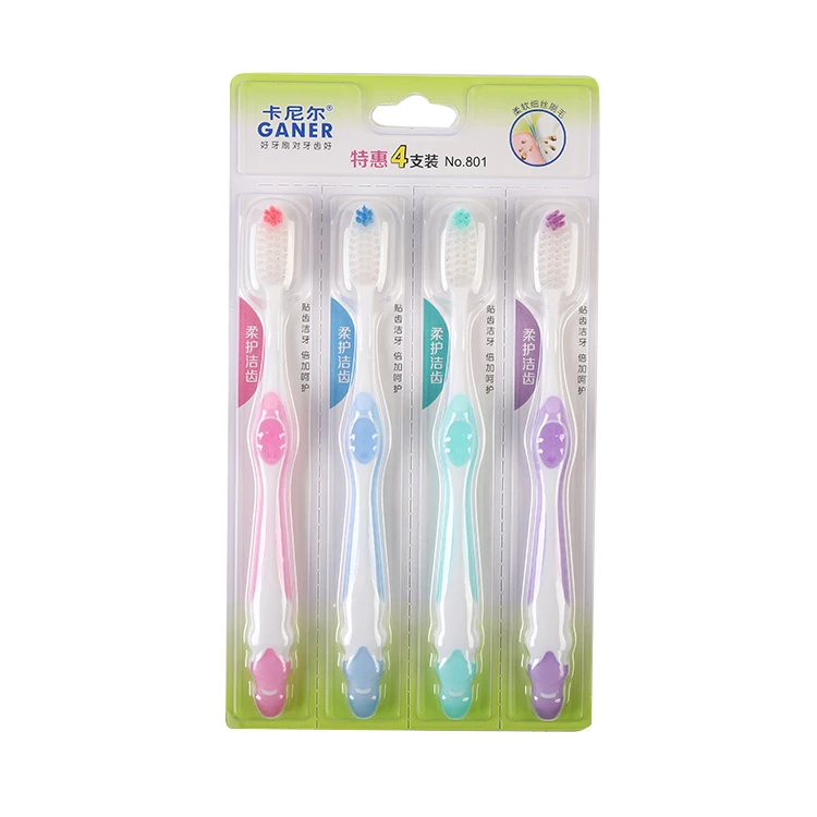Ultra Soft-bristled Adult Toothbrush for Sensitive Teeth Oral Gum Recession