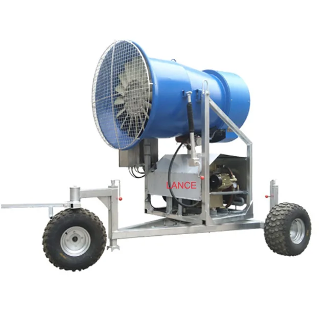Industry portable ski snow maker, artificial snow gun machine for sale