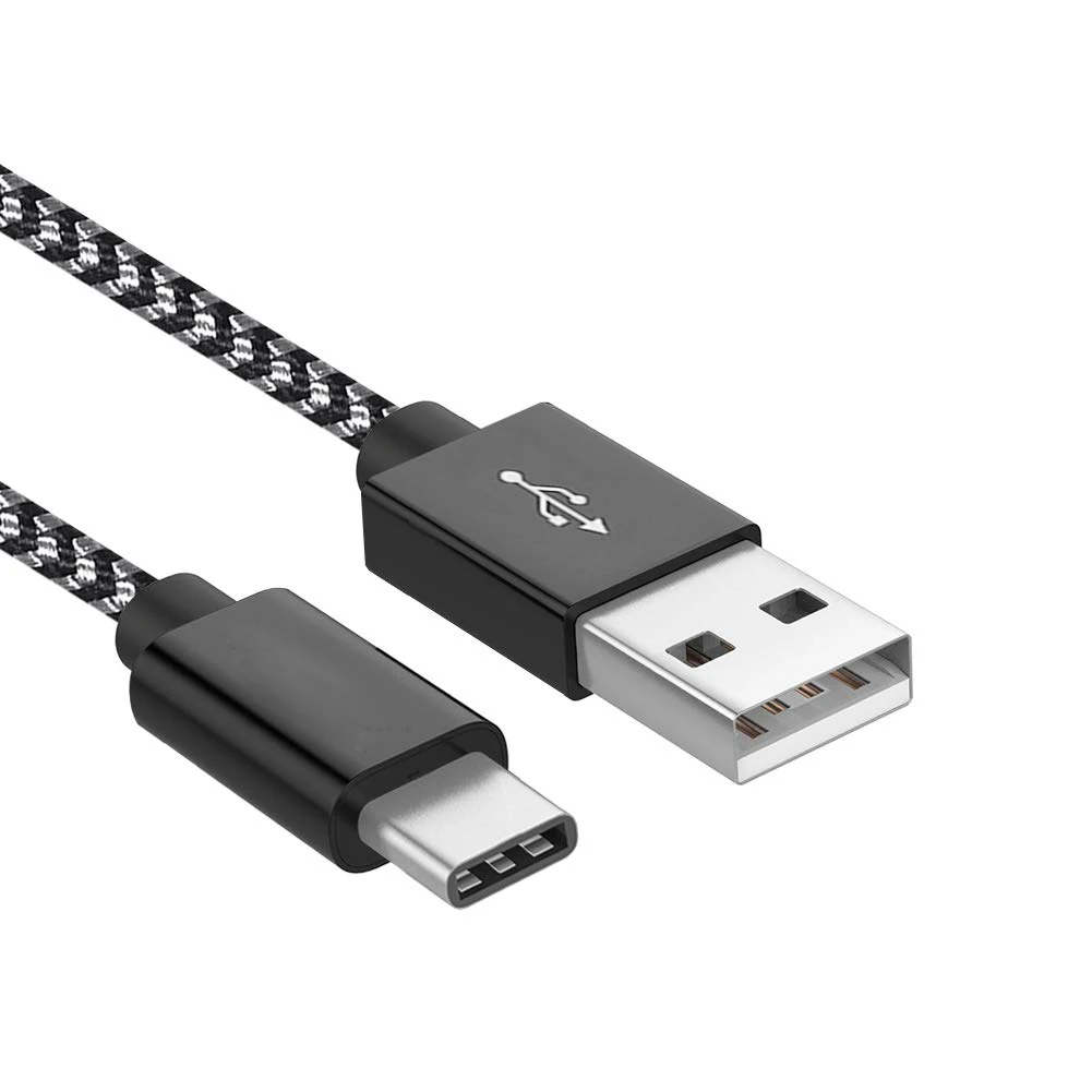 Hot Sale 1M 2M 3M 3FT  6FT 10FT Sale Braided Usb Type C Cable 2.5A Fast Charging Type-C Data Cable