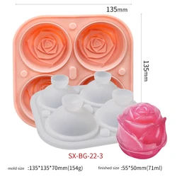 Оптовая продажа, многоразовые силиконовые формы для льда, форма под заказ, форма для льда, быстросъемная форма для 3d форм для мыла, силикон