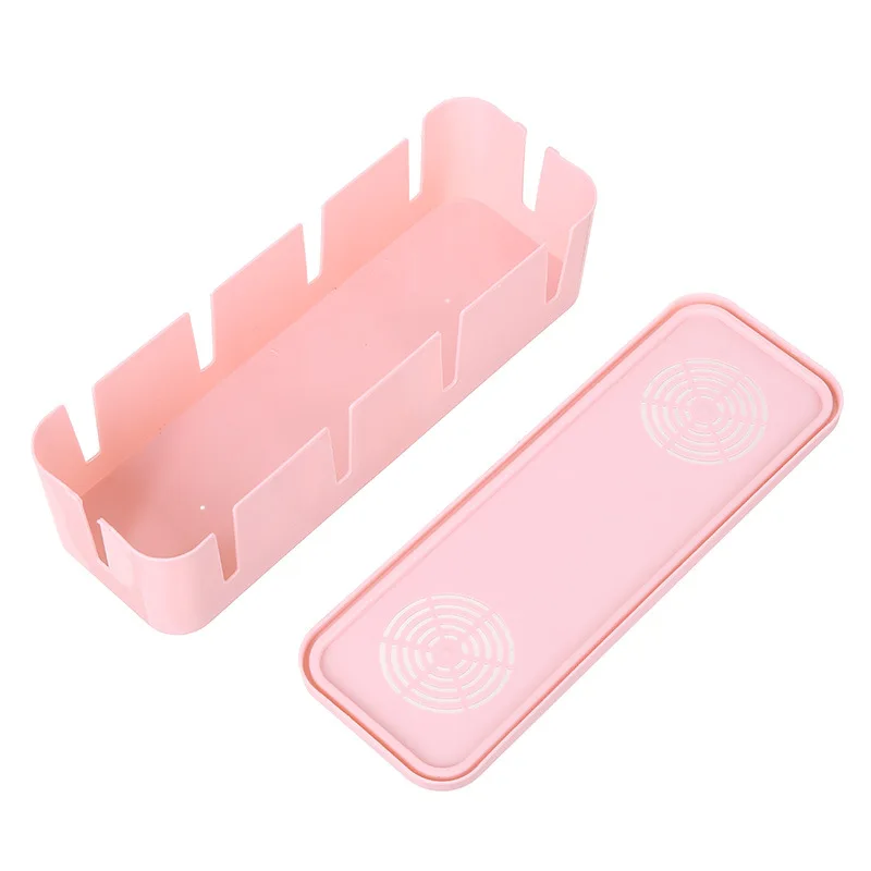 Latest Cable Storage Box Socket Tidy Organizer Wire Management Network Line Storage Case Safety Home Room Cable Organizer Box
