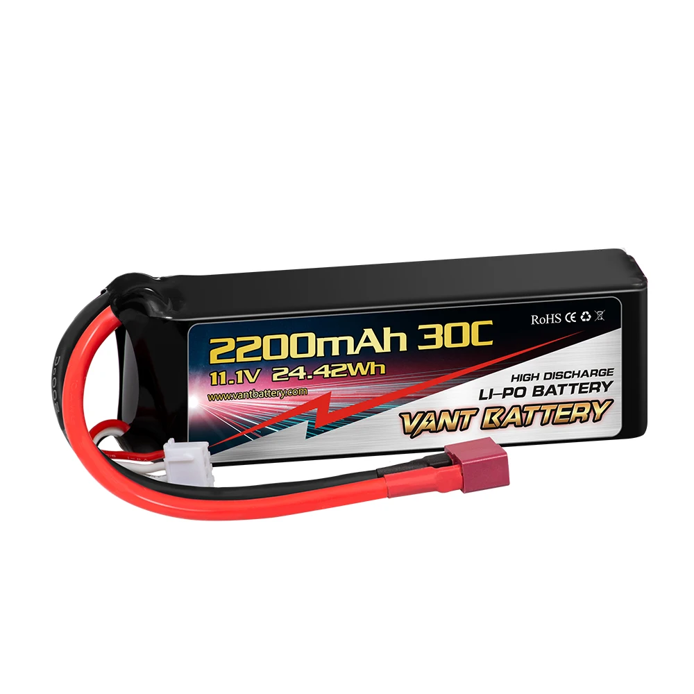 Vant/ Pulse/ZEEE/GensAce/Kypom/MaxAmps/Nano-tech Липовая батарея 2200mAh 11 1 V 3s 30C с Deans для мультироторов RC Drone
