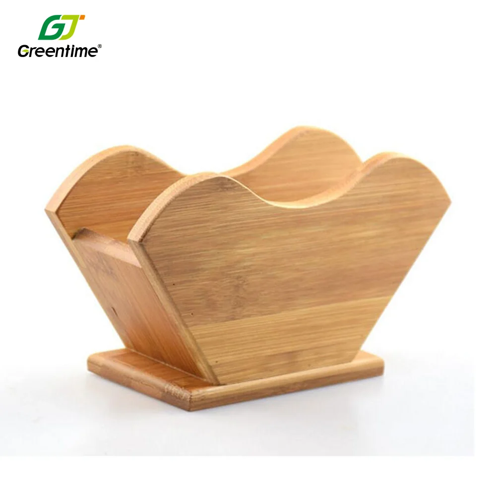 Natural Wood Coffee Filter Paper Container Disposable Coffee Paper Storage Rack Bamboo Coffee Filter Holder