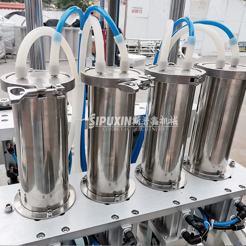 OEM Manufacturer Liquid Filler Automatic Vacuum Filling Perfume Making Machine