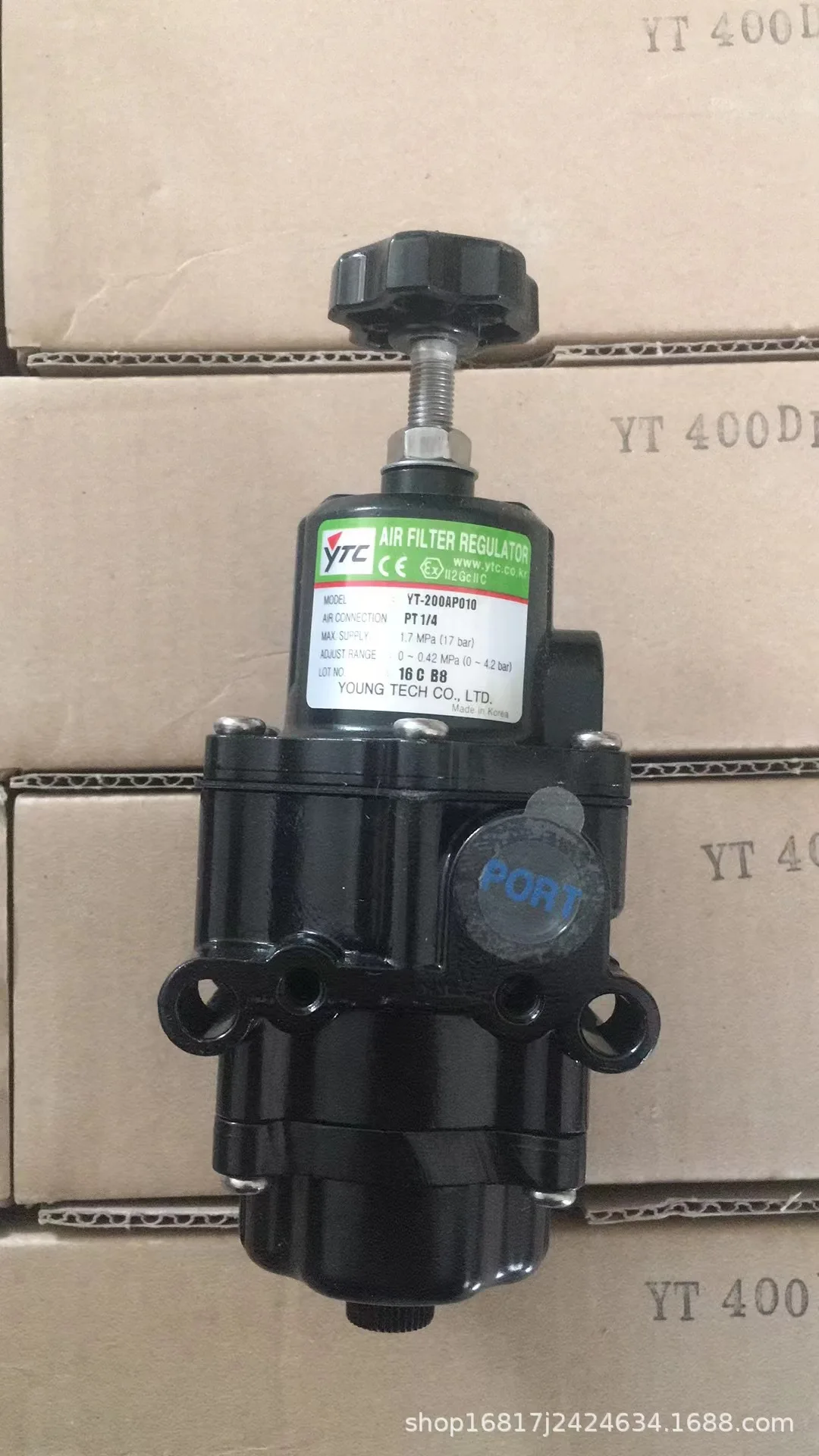 Rotork YTC AIR FILTER REGULATOR YT-200 / YT-205 / YT-220 /YT--225 SERIES yt200 ytc