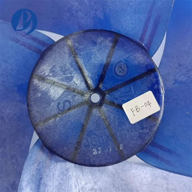 Factory wholesale price Fan blade   the material is ABS blue Air Conditioning Parts Refrigeration Parts