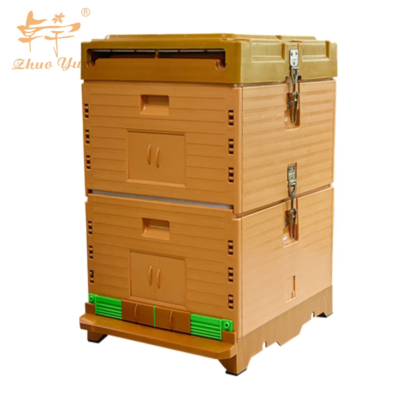 3 Layer 10 Frame Langstroth Insulated Plastic Beehive Bee Hives