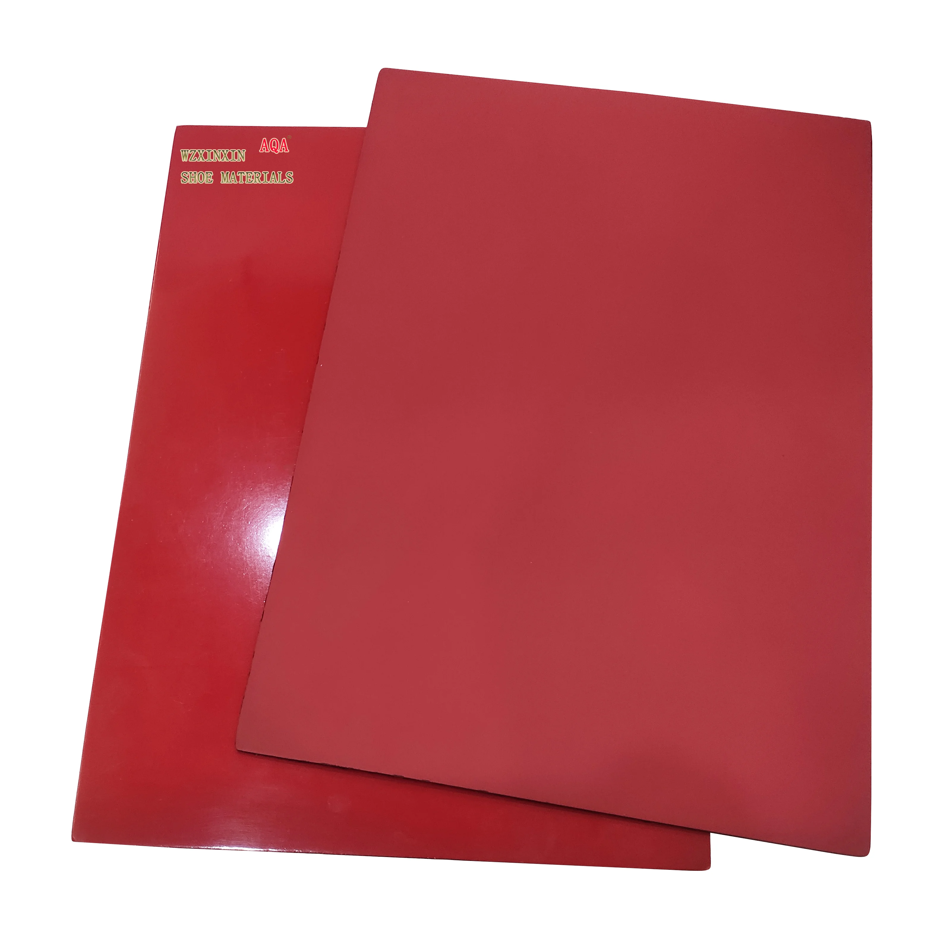 Popular high quality black matt and black shiny custom thickness neolite plain rubber sheet for shoe soles