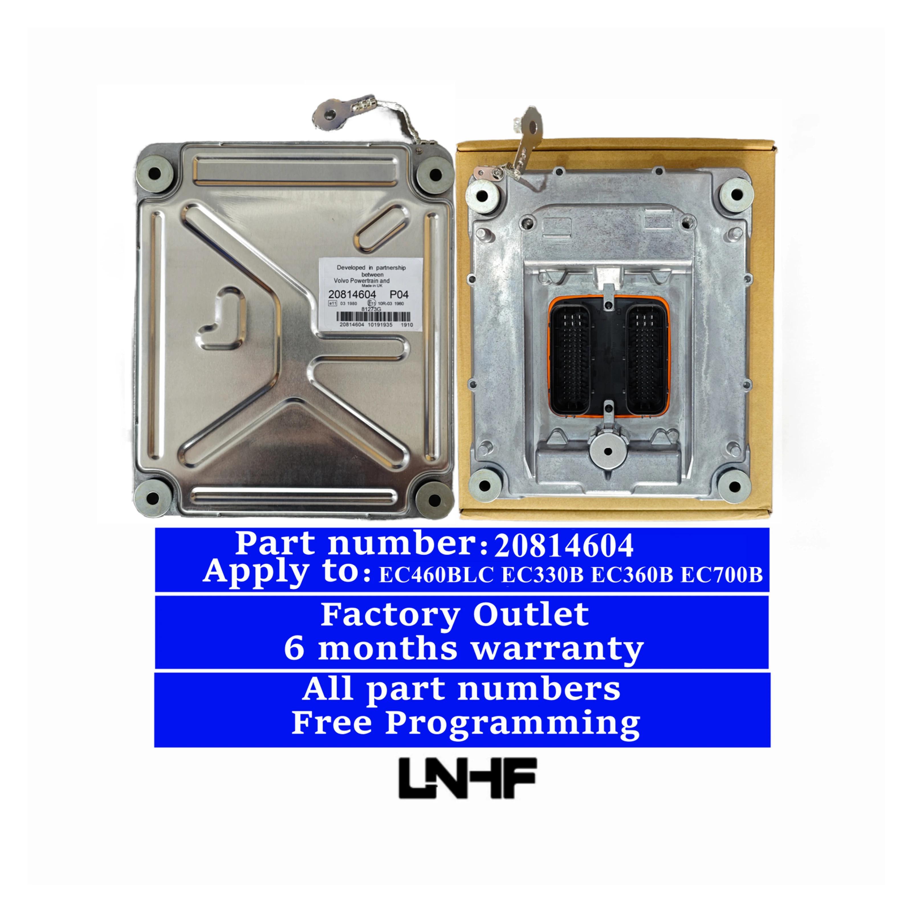 LNHF 20814604 EC460BLC EC330B EC360B EC700B excavator engine control module controller ECU ECM 20814604 for volvo
