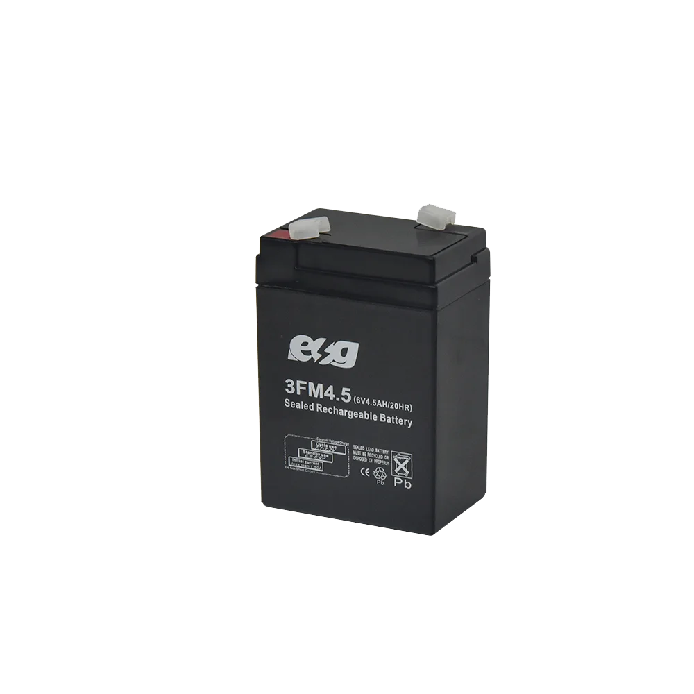 Low Self-discharge Rate Brand New Rechargeable Sealed Lead Acid Replacement Battery 6V 4AH Maintenance Free UPS Batteries