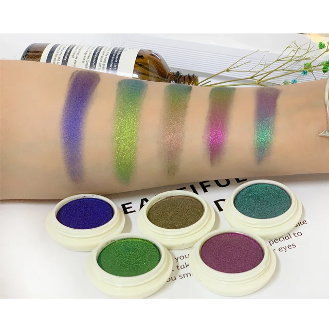 20colors Safty Makeup Cosmetics Eyeshadow Chameleon Powder Shinning For Body