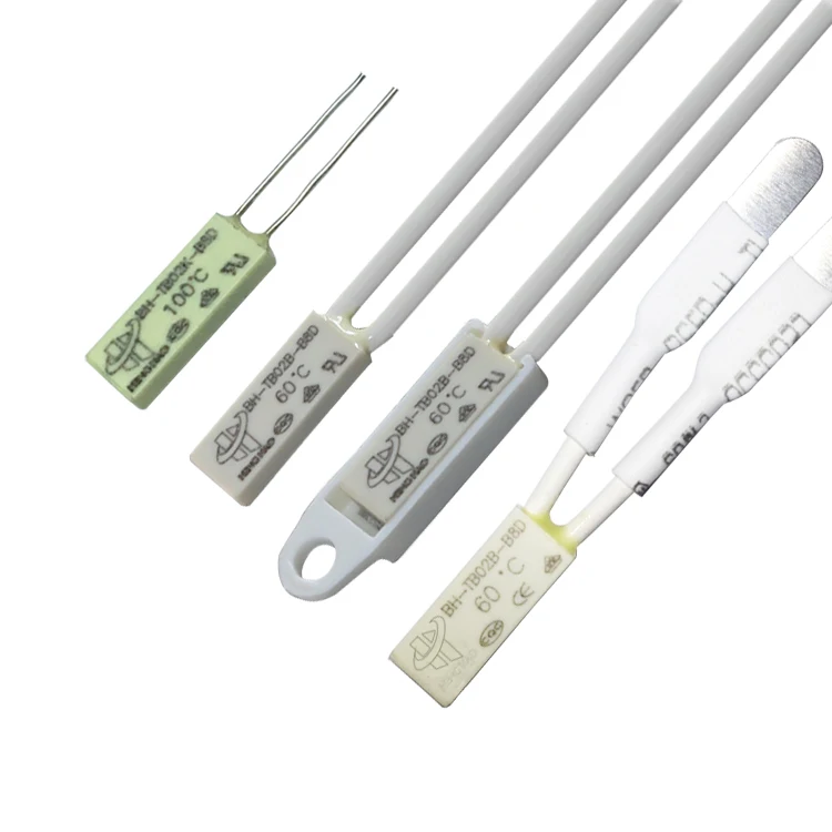 Alarm Devices Mini Temperature Protector Resettable Thermal Fuse 250V30 To 150 Degree