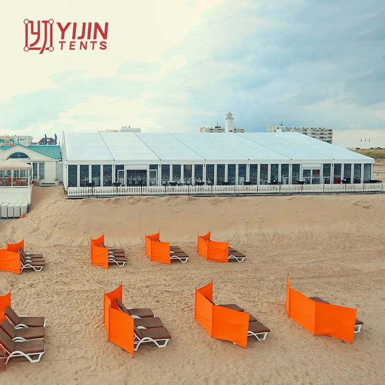 20 x 25 40x80 100m x20m clear span wedding tent no center poles with walls for use as church