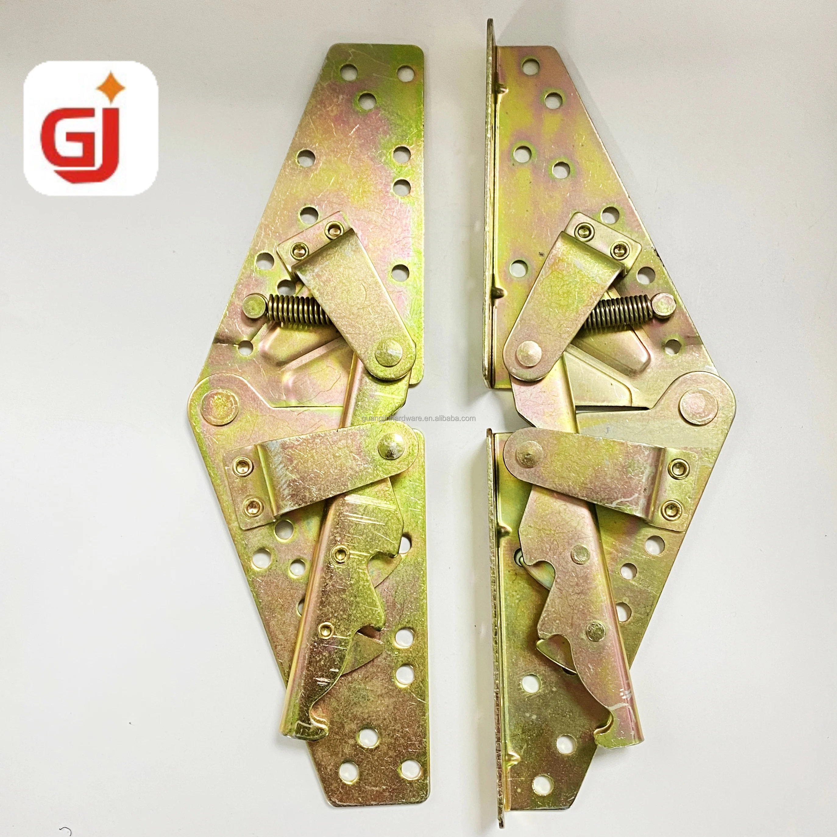 Factory Direct Sales Sofa Hinge 260mm Furniture Accessories Bed Mechanism 3 Position Adjustable Sofa Bed Hinge