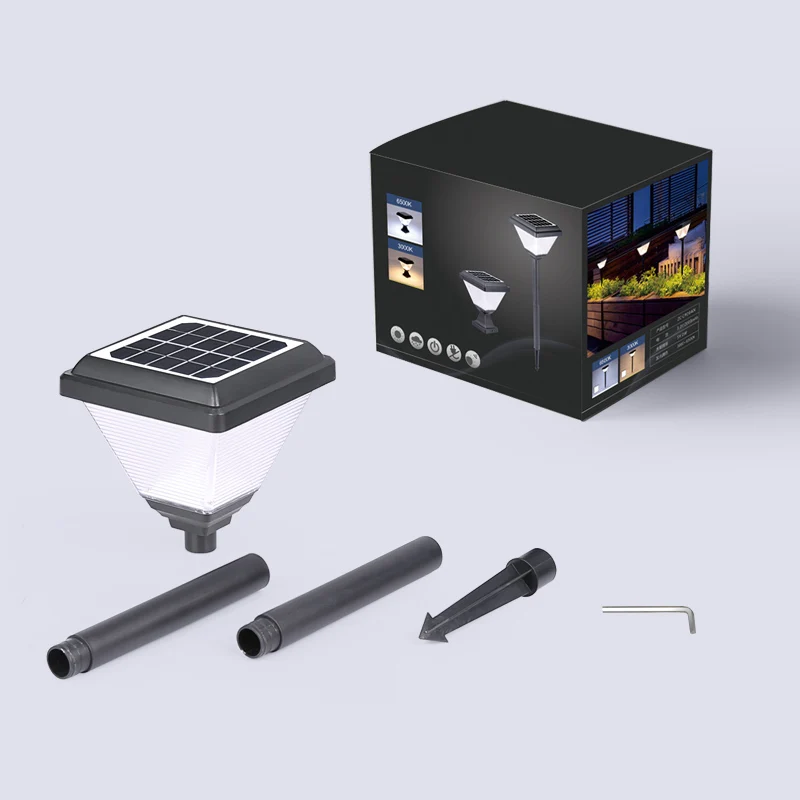 Factory Dropshipping Garden Outdoor Tree Lawn Statue Decorative Spike LED Solar Light