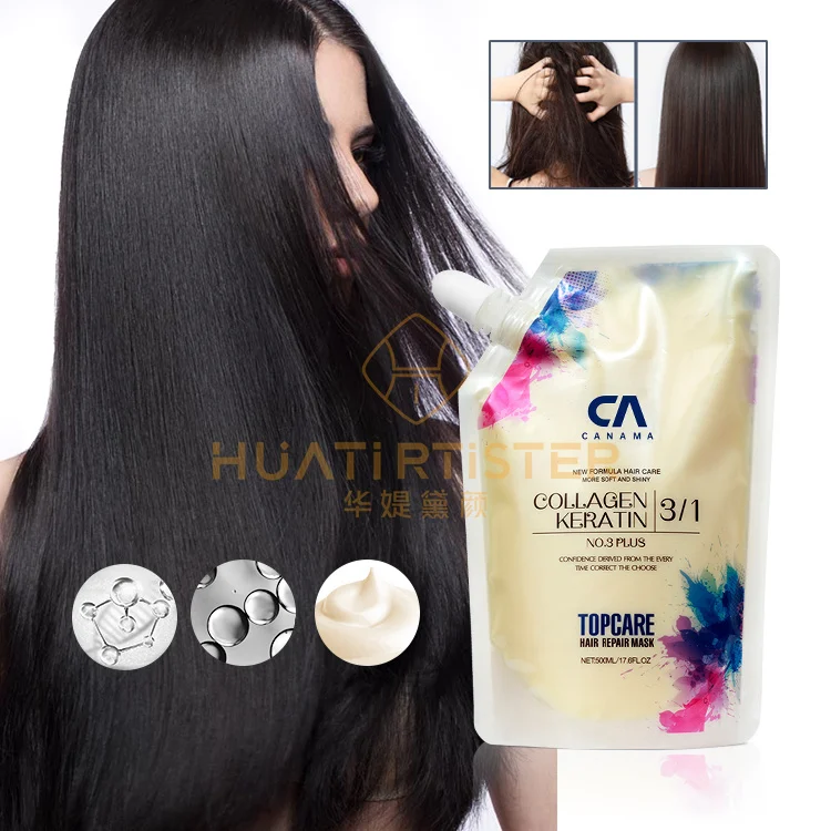 Huati Sifuli CA canama Hot Selling 3/1 collagen keratin Natural Plant Hair OIL CONTROL Moisturizing Shampoo And Conditioner