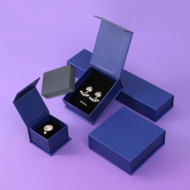 For Sale A4 Deep magnetic box small magnetic watch jewelry paper box packaging with lid