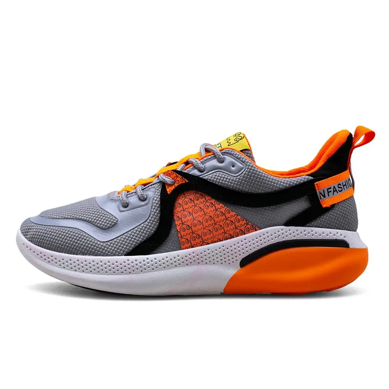 2020 Hot Sale Men Breathable Fly Knit  Sports Shoes  Running Shoes