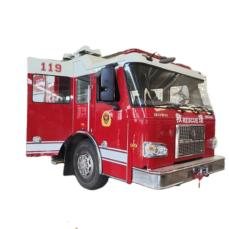 Chinese Local TOP 3 Manufacturer CAFS Compressed Air Foam Fire-Fighting Truck for sale