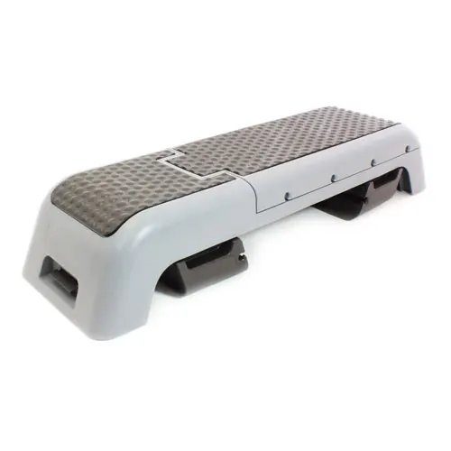 Multifunctional Adjustable Aerobic Step Deck Stepper Bench for Free Weight Training Intense Cardio Exercises