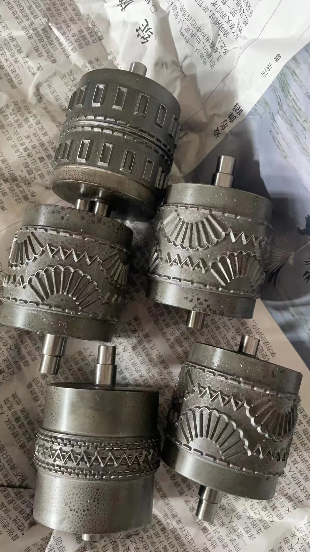 shuangchao manufacture Lace Machine Rollers Welding Die Customized Flower Wheel Ultrasonic Sewing Roller