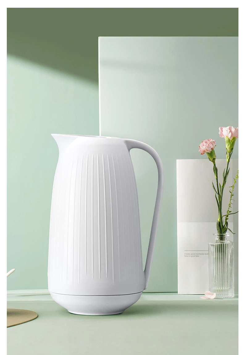 New Arrival classic Arabic Thermos Coffee Dallah Pot 1000ml Luxury Vacuum Glass Flask Tea Pot water carafe