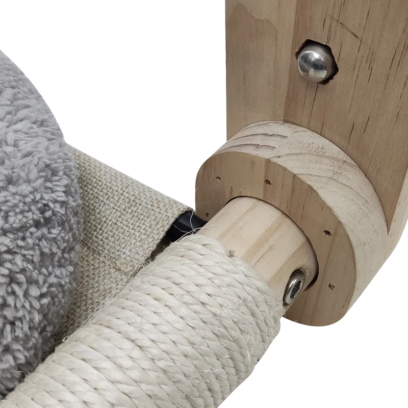 Cat Window Perch Rotatable Suction Cups Glass Wall Hanging Bed Window Mounted Bed Seat Cat Hammock For Window