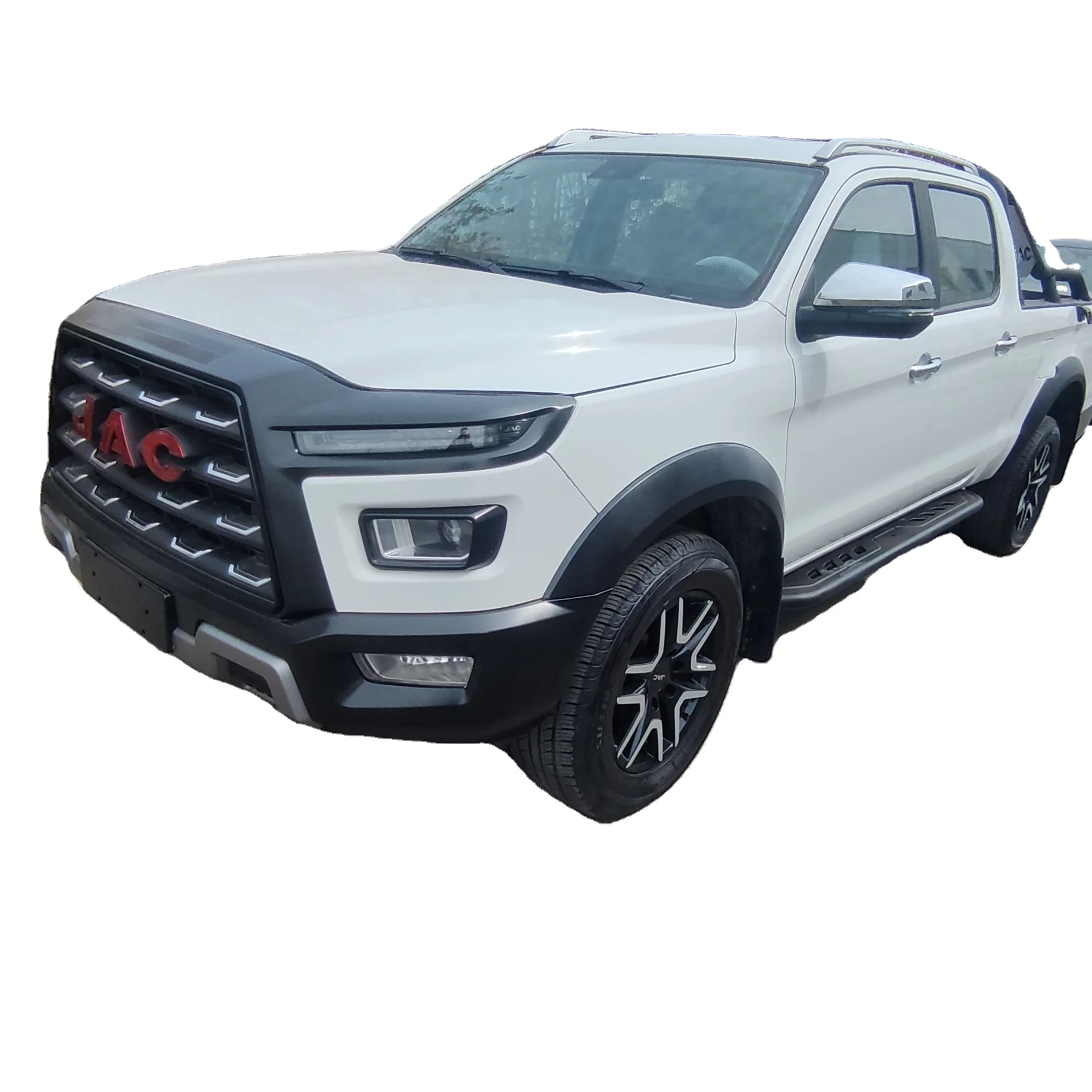 New JAC 4WD Pickup T9 Automatic gasoline Double Cabin Pickup Truck Price on sale