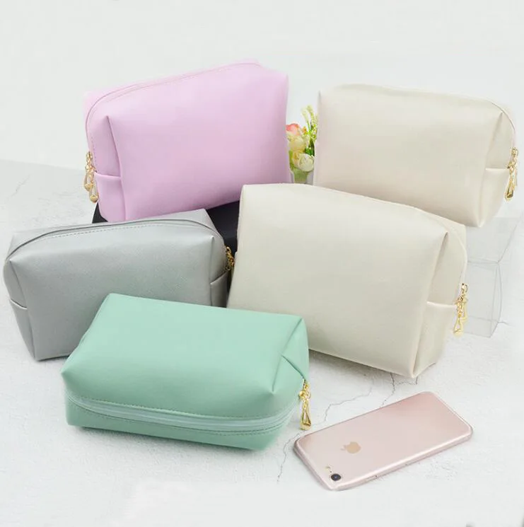 Makeup Bag Large Handy Cosmetic Bag with Zipper Toiletry Pouch Travel Bag for Brushes Storage Pouch