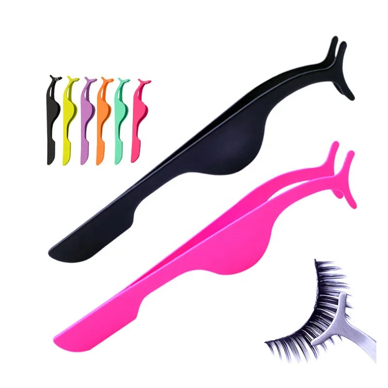 Wholesale eyelash extension tweezers set eyelash tweezers custom logo eyelash extension tweezers diamond grip